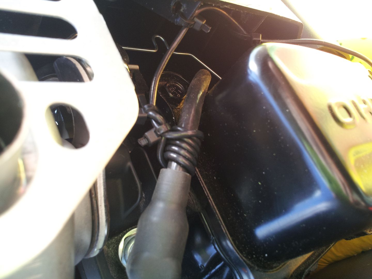 Hour Meter Install Toro TimeMaster 30" Lawn Care Forum